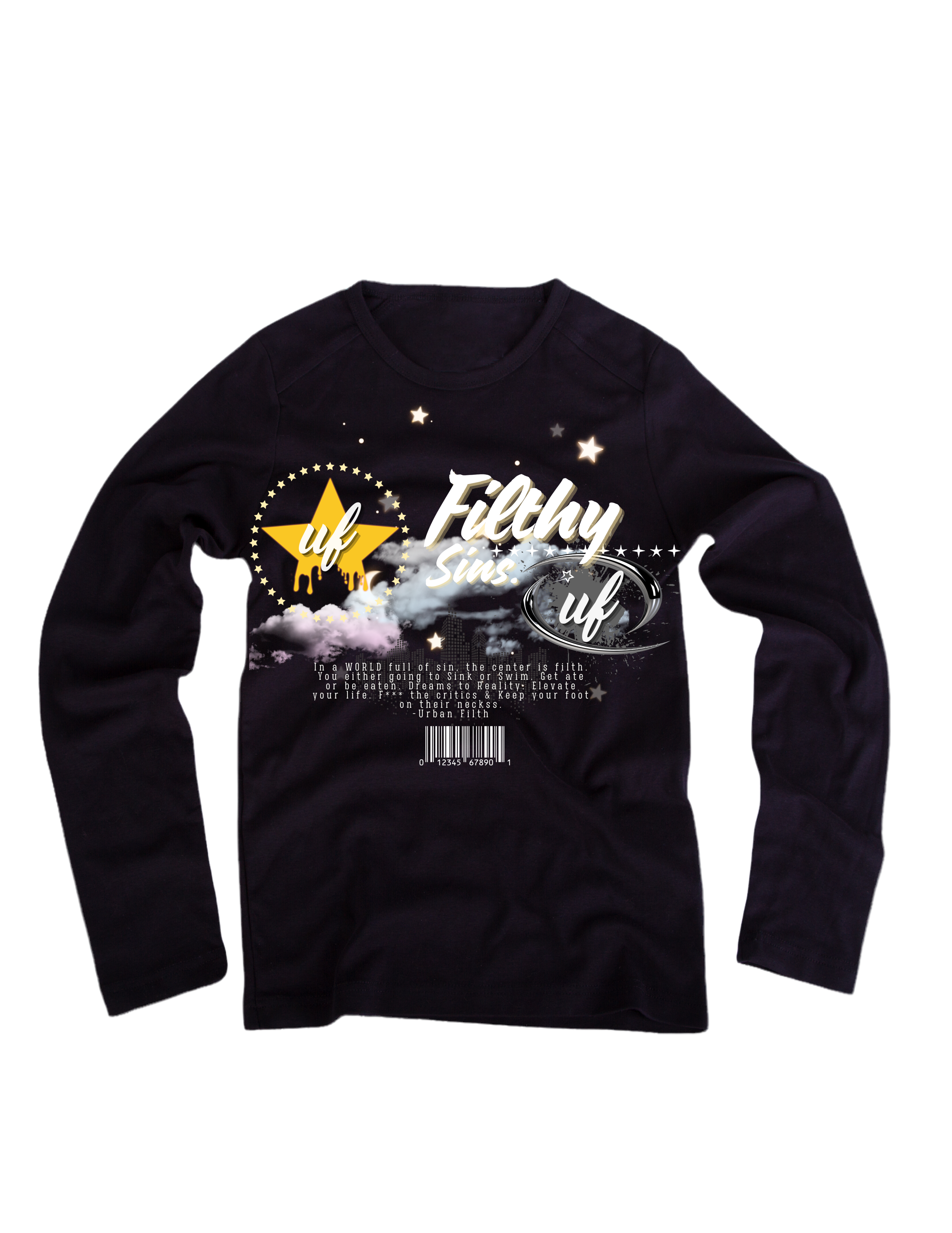 “Filthy Sins” Long sleeve Tee